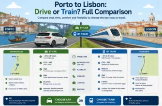 Porto to Lisbon: Should You Drive or Take the Train?