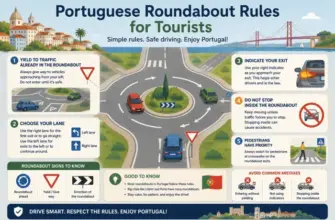 Portuguese Roundabout Rules for Tourists