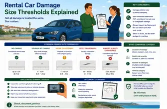 Rental Car Damage Size Thresholds Explained