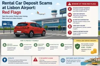 Rental Car Deposit Scams at Lisbon Airport