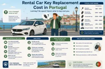 Rental Car Key Replacement Cost in Portugal