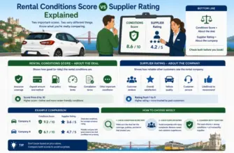 Rental Conditions Score vs Supplier Rating Explained