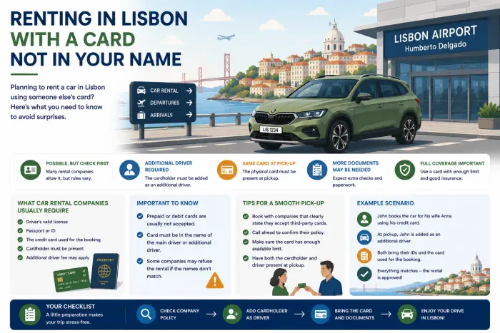 Renting in Lisbon With a Card Not in Your Name