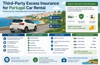 Third-Party Excess Insurance for Portugal Car Rental