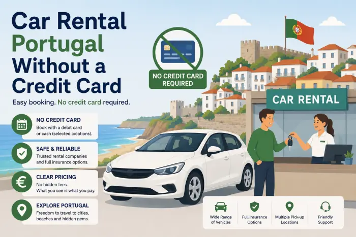 Renting a Car in Portugal, No Credit Card