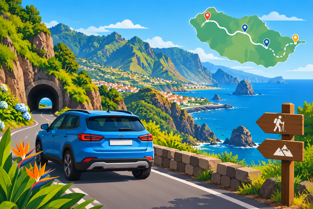 Madeira Itinerary: Routes, Drive Times